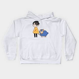 Ghost Bur and Friend Kids Hoodie